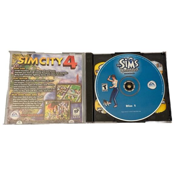 The Sims Unleashed Expansion Pack PC 2002 Preowned Original Case - Picture 3 of 6